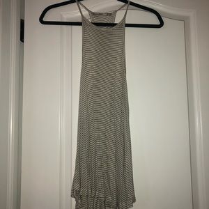 Striped Color Thread Tank Top
